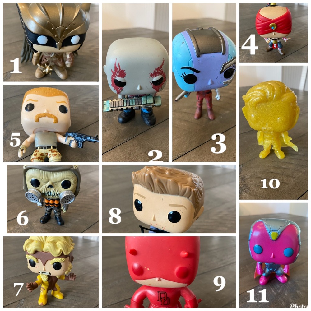 Funko Pop Figures